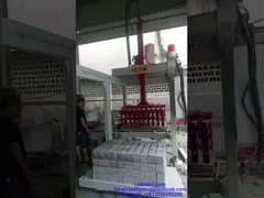 หุ่นยนต์ปาเลติซิ่งอุตสาหกรรมที่ควบคุมโดย PLC สําหรับอัตโนมัติโรงงาน