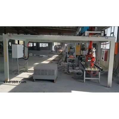เครื่องลดคลัมป์อัตโนมัติที่ควบคุมโดย PLC อุปกรณ์หนักที่มีมอเตอร์เซอร์โว