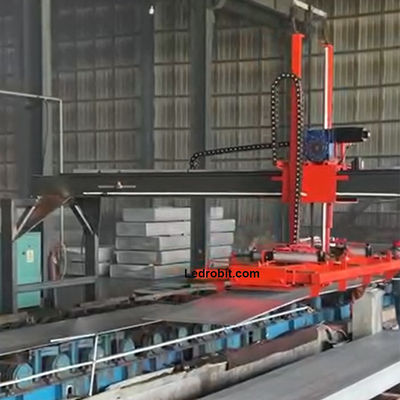 อัตโนมัติพื้นเครื่อง palletizing อัตโนมัติ palletizer การขนส่งตามสั่ง