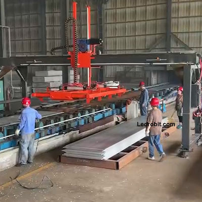 เครื่องควบคุมอิสระ Palletizer เครื่องผลิตกระป๋องหินปูน