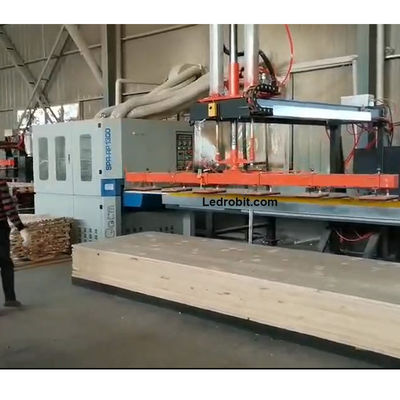 เครื่องบรรทุกกระดาษไม้อัตโนมัติ 300KG ระบบบรรทุกและบรรทุก