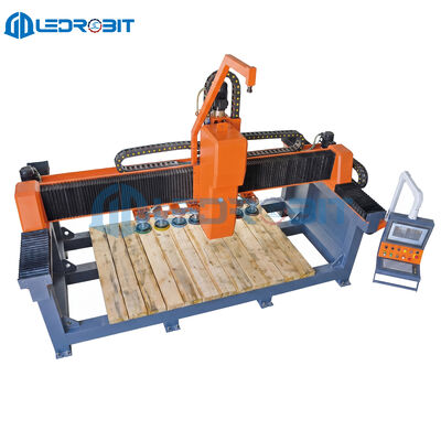 เครื่องเคลือบสายตา CNC ความแม่นยําสูง พร้อมการตั้งตําแหน่งอัตโนมัติโดยใช้สายตา และการขับเคลื่อนแกน Y สองแบบ สําหรับการผลิตหินขนาด 3200 X 1500 มม