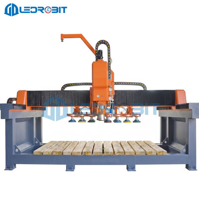 เครื่องขัดหิน CNC ความแข็งสูงพร้อมขนาดการประมวลผลสูงสุด 3200 x 1500 มม. และระบบขับเคลื่อนแกน Y สองแกนสำหรับการประมวลผลหินที่แม่นยำ