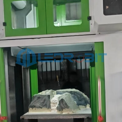 เครื่องเลื่อยสายเพชรอัจฉริยะ PLC ช่วงแรงตึง 10-220Π รับประกันความเสถียรในการตัดหินมีค่า